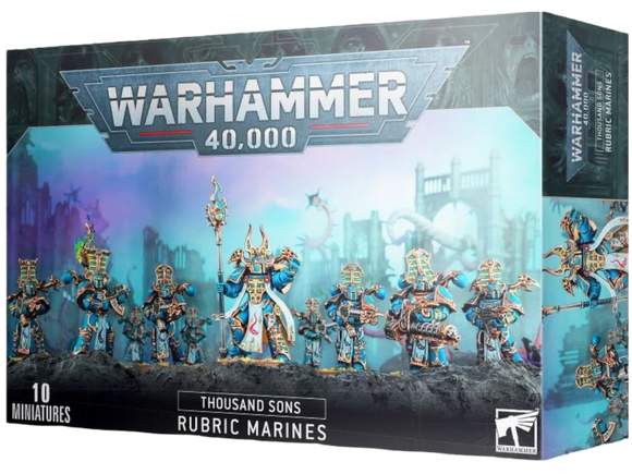 Warhammer 40K: Rubric Marines - Thousand Sons