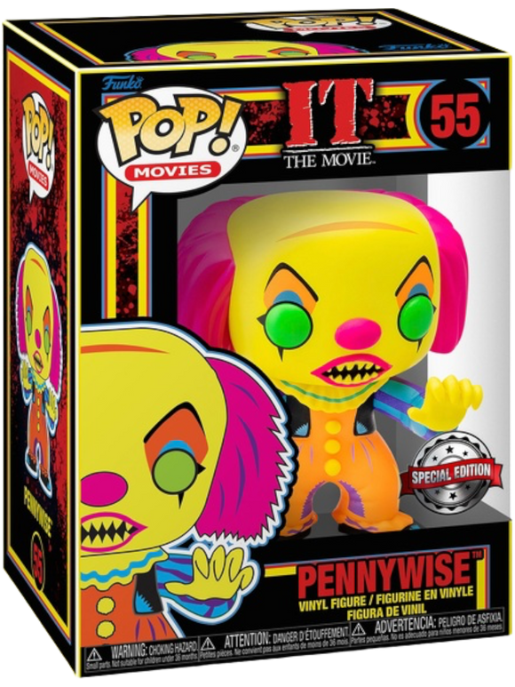 Funko POP! IT: Pennywise Blacklight