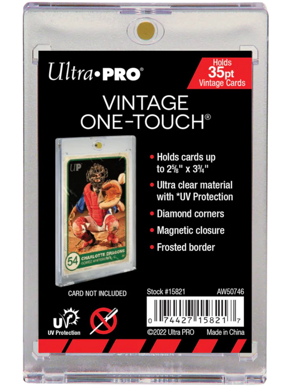 Ultra PRO: 35pt UV Vintage One-Touch Magnetic Holder