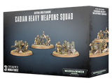 Warhammer 40K: Cadian Heavy Weapon Squad - Astra Militarum