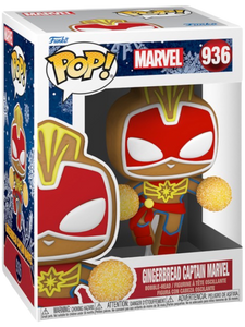 Funko POP! Marvel: Gingerbread Captain Marvel