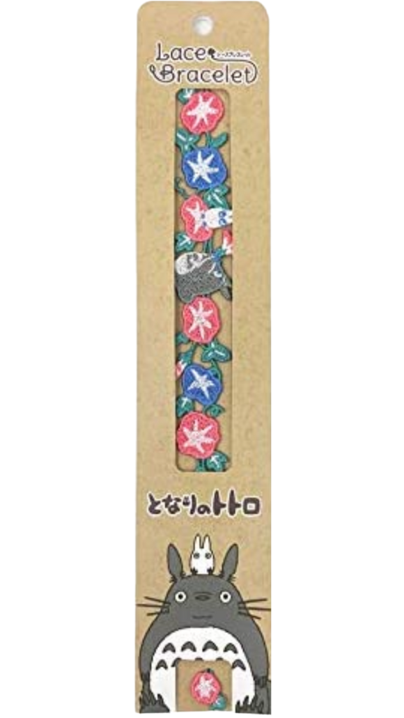 Studio Ghibli My Neighbour Totoro , Spring Garden: Lace Bracelet/Bookmark