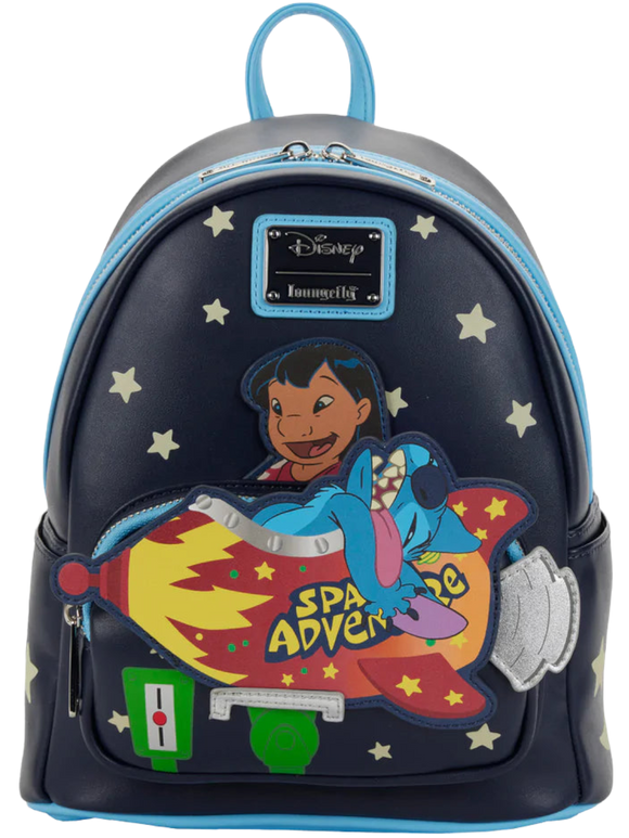 Disney Loungefly: Lilo & Stitch Space Adventure Mini Backpack