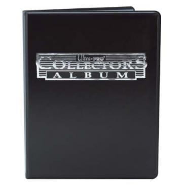 Ultra Pro 4-Pocket Black Collectors Portfolio-Black